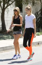 TAYLOR SWIFT and GIGI HADID Out for a Walk in Beverly Hills