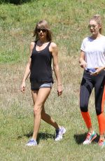 TAYLOR SWIFT and GIGI HADID Out for a Walk in Beverly Hills