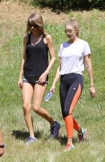 TAYLOR SWIFT and GIGI HADID Out for a Walk in Beverly Hills