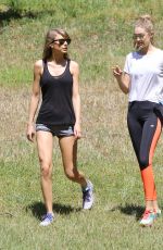 TAYLOR SWIFT and GIGI HADID Out for a Walk in Beverly Hills