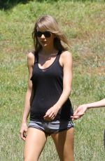 TAYLOR SWIFT and GIGI HADID Out for a Walk in Beverly Hills