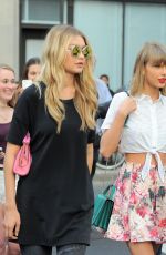 TAYLOR SWIFT, GIGI HADID and MARTHA HUNT Out in New York 05/29/2015