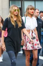 TAYLOR SWIFT, GIGI HADID and MARTHA HUNT Out in New York 05/29/2015