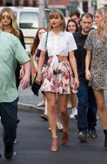 TAYLOR SWIFT, GIGI HADID and MARTHA HUNT Out in New York 05/29/2015