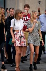 TAYLOR SWIFT, GIGI HADID and MARTHA HUNT Out in New York 05/29/2015