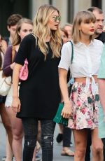 TAYLOR SWIFT, GIGI HADID and MARTHA HUNT Out in New York 05/29/2015