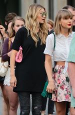 TAYLOR SWIFT, GIGI HADID and MARTHA HUNT Out in New York 05/29/2015