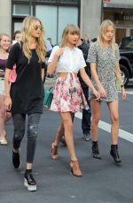 TAYLOR SWIFT, GIGI HADID and MARTHA HUNT Out in New York 05/29/2015