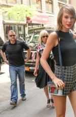 TAYLOR SWIFT Leaves and Back to Her Home in New York 05/26/2016