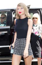 TAYLOR SWIFT Leaves and Back to Her Home in New York 05/26/2016
