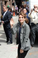 TINA Gate show with david letterman - may 20, 2015