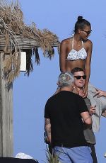 TONI GARRN and Friends on Holidays in Ibizza 05/27/2015