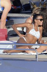 TONI GARRN and Friends on Holidays in Ibizza 05/27/2015