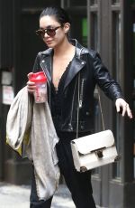 VANESSA and STELLA HUDGENS Out and About in New York 05/06/2015