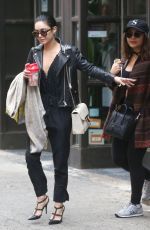 VANESSA and STELLA HUDGENS Out and About in New York 05/06/2015