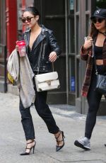 VANESSA and STELLA HUDGENS Out and About in New York 05/06/2015