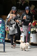 VANESSA and STELLA HUDGENS Out and About in New York 05/15/2015