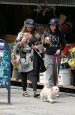 VANESSA and STELLA HUDGENS Out and About in New York 05/15/2015