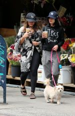 VANESSA and STELLA HUDGENS Out and About in New York 05/15/2015