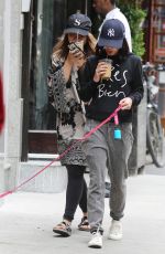 VANESSA and STELLA HUDGENS Out and About in New York 05/15/2015