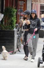 VANESSA and STELLA HUDGENS Out and About in New York 05/15/2015