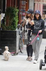 VANESSA and STELLA HUDGENS Out and About in New York 05/15/2015