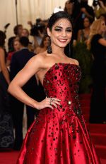VANESSA HUDGENS at MET Gala 2015 in New York