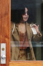 VANESSA HUDGENS Leaves Her Apartment in New York 04/30/2015