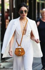 VANESSA HUDGENS Leaves Her Apartment in New York 05/19/2015