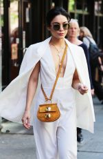 VANESSA HUDGENS Leaves Her Apartment in New York 05/19/2015