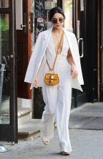 VANESSA HUDGENS Leaves Her Apartment in New York 05/19/2015