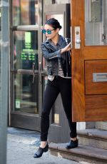 VANESSA HUDGENS Leaves Her Apartment in Soho 05/02/2015