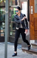 VANESSA HUDGENS Leaves Her Apartment in Soho 05/02/2015