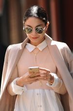 VANESSA HUDGENS Leaves Her Apartment in Soho 05/23/2015