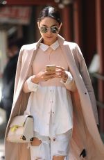 VANESSA HUDGENS Leaves Her Apartment in Soho 05/23/2015