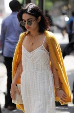 VANESSA HUDGENS Leaves Her Apartment in Soho 05/24/2015