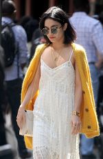 VANESSA HUDGENS Leaves Her Apartment in Soho 05/24/2015