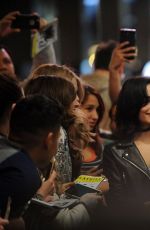 VANESSA HUDGENS Leaves Neil Simon Theatre in New York 05/22/2015