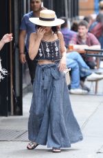 VANESSA HUDGENS Out and About in New York 05/15/2015