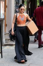 VANESSA HUDGENS Out Shopping in Soho 05/28/2015