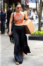 VANESSA HUDGENS Out Shopping in Soho 05/28/2015