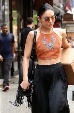 VANESSA HUDGENS Out Shopping in Soho 05/28/2015