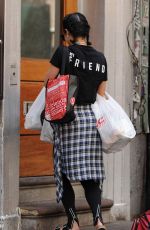VANESSA HUDGENS Out Shopping in Soho 05/28/2015