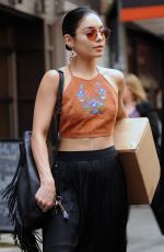 VANESSA HUDGENS Out Shopping in Soho 05/28/2015