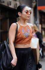 VANESSA HUDGENS Out Shopping in Soho 05/28/2015