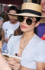 VANESSA HUDGENS Outside the Neil Simon Theatre in New York 05/10/2015