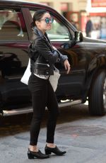 VANESSA HUDGENS Returning to Her Apartment in Soho
