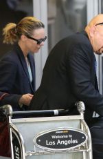VANESSA PARADIS Arrives at LAX Airport in Los Angeles 05/01/2015
