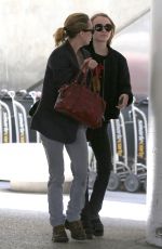 VANESSA PARADIS Arrives at LAX Airport in Los Angeles 05/01/2015