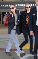 VANESSA PARADIS Arrives at LAX Airport in Los Angeles 05/01/2015